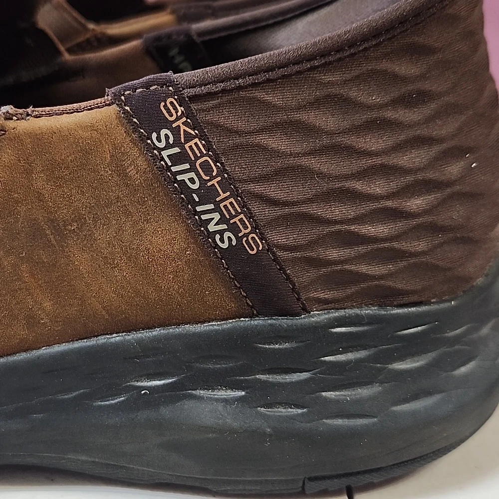 Skechers Men's Tan Slip-On Loafers